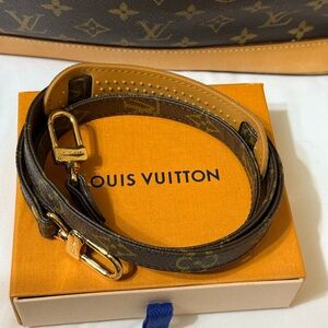 Louis Vuitton Brown Monogram Shoulder and Crossbody Strap